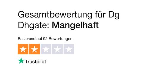 Bewertungen zu DHgate .